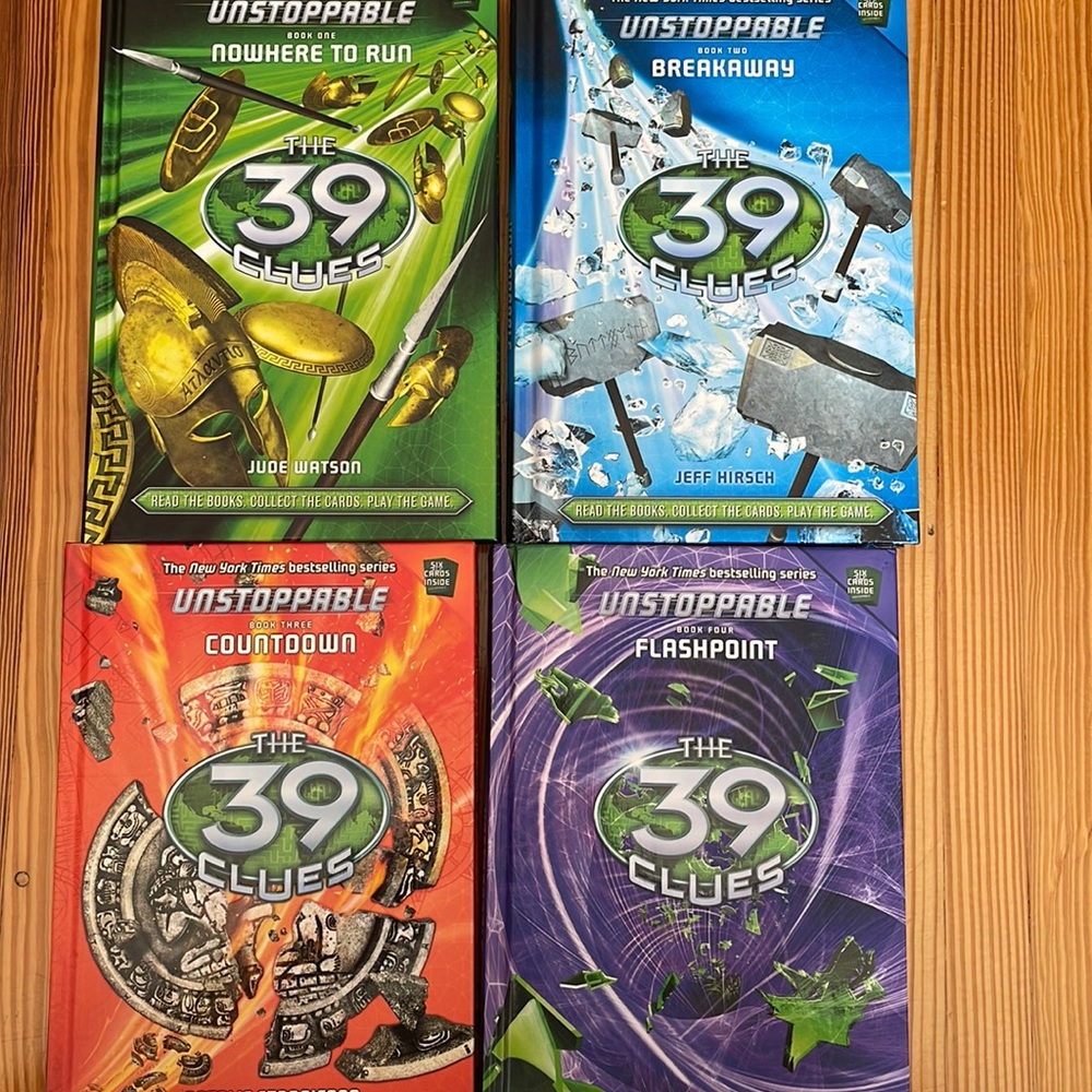 The 39 Clues Unstoppable Series: Books 1-4 *Cards not included